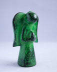 Handmade Soapstone Angels - Green