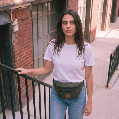 Anto Canvas Crossbody Fanny Pack 