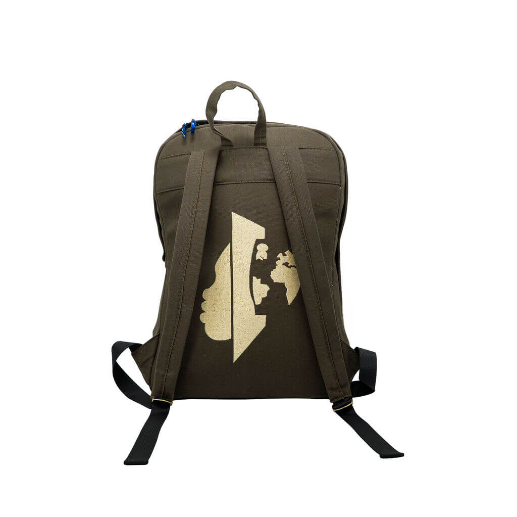Canvas Backpack Bag, Best Laptop Backpack for Work & School Navy blue