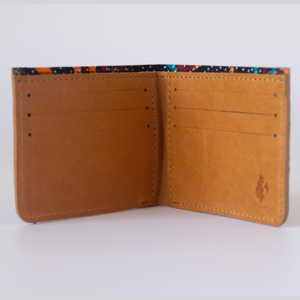Genuine Slim Fish Wallets - Bifold Fish Leather Wallet 