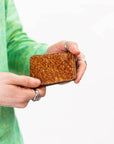 Fish Leather Wallet • Bifold - Slim | Tan