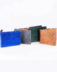 Fish Leather Wallet • Bifold - Slim | Tan