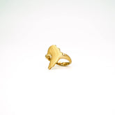Adjustable African Shaped Brass Ring Ecodunia