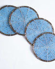 Beaded Coasters- Set of Four