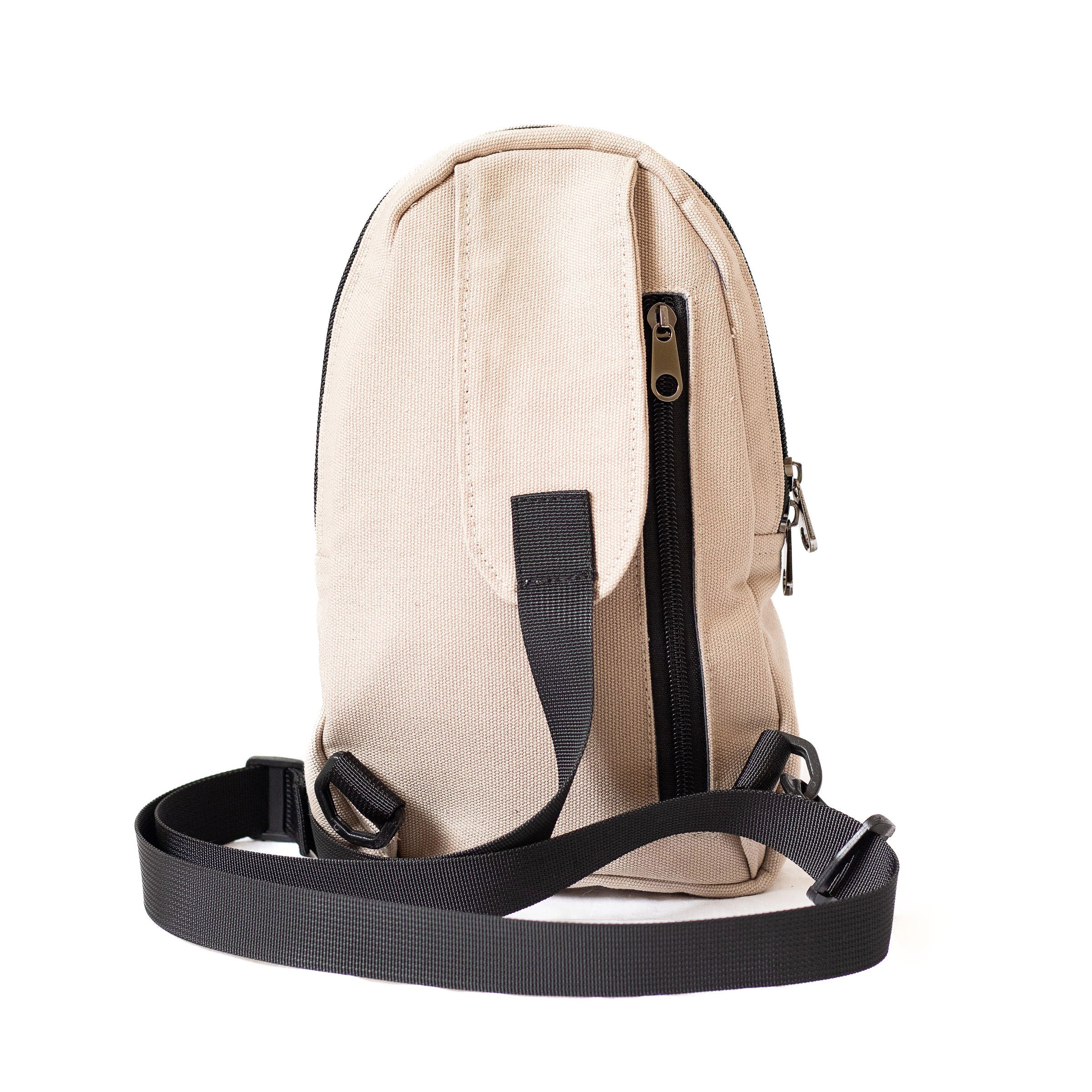 The Buru Bag- Sand White Canvas