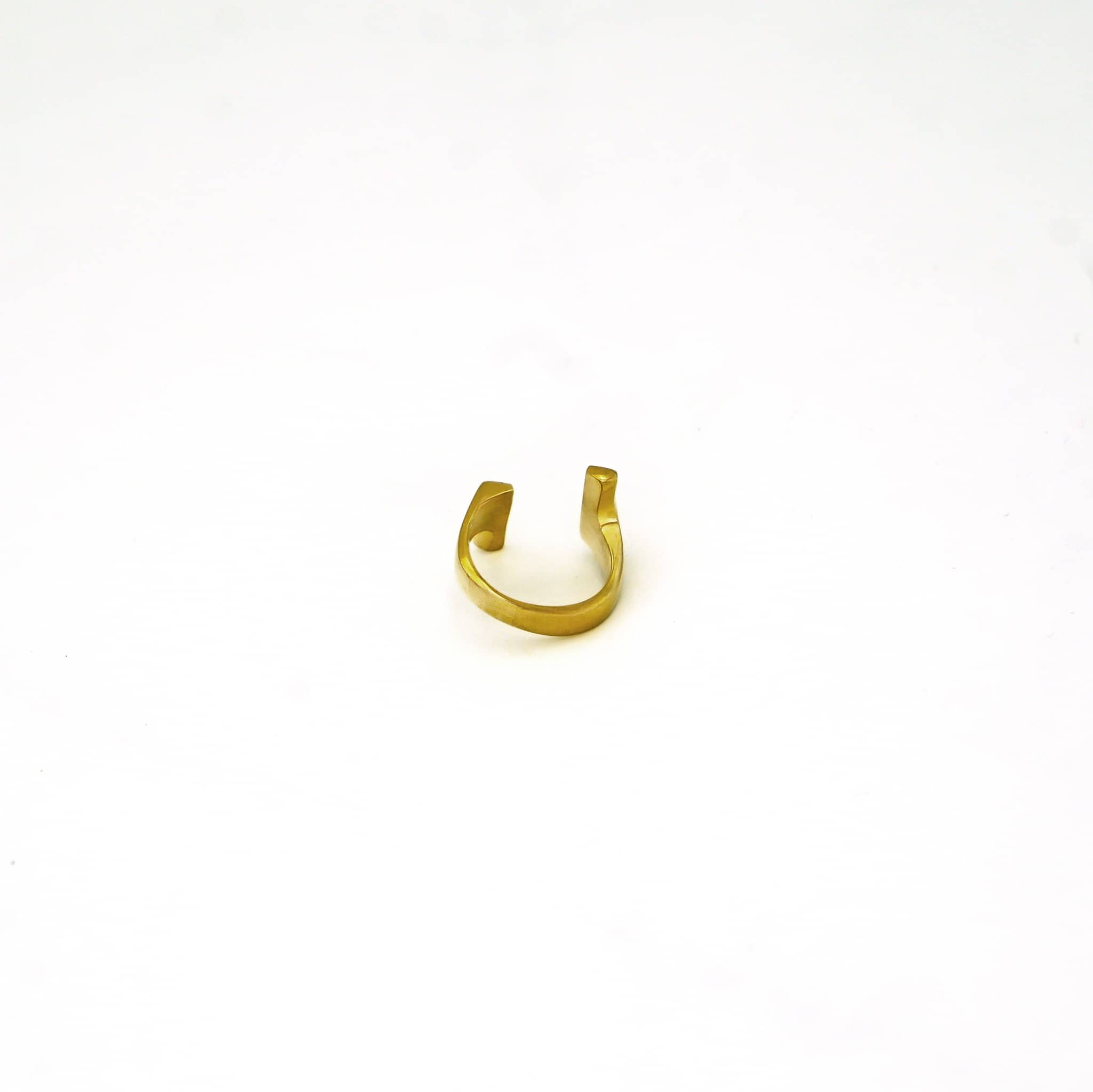 Open Notch Brass Ring | Hawa - EcoDunia