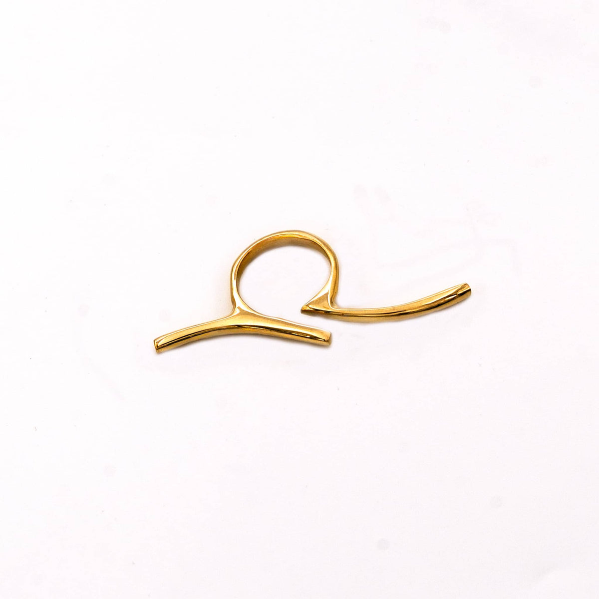 Sculptural Split Stem Ring | Imani