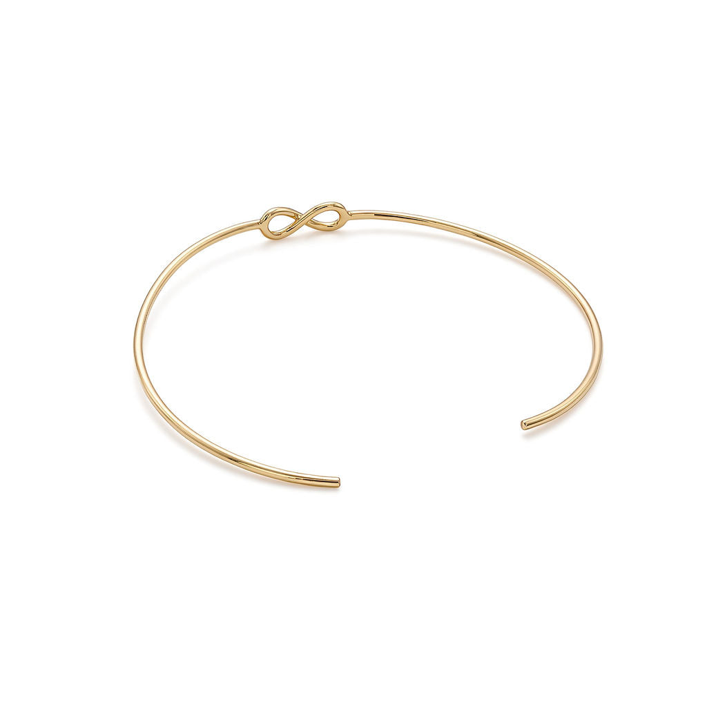 Infinite Cuff Brass Choker Necklace | Saya - EcoDunia