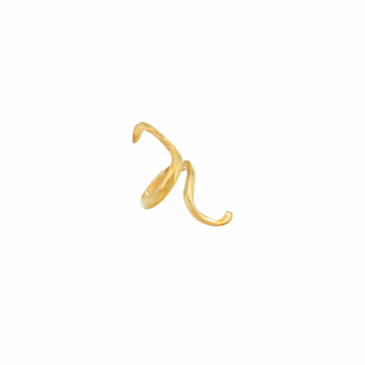 Jina Coiled Wrap Ring with a Twist