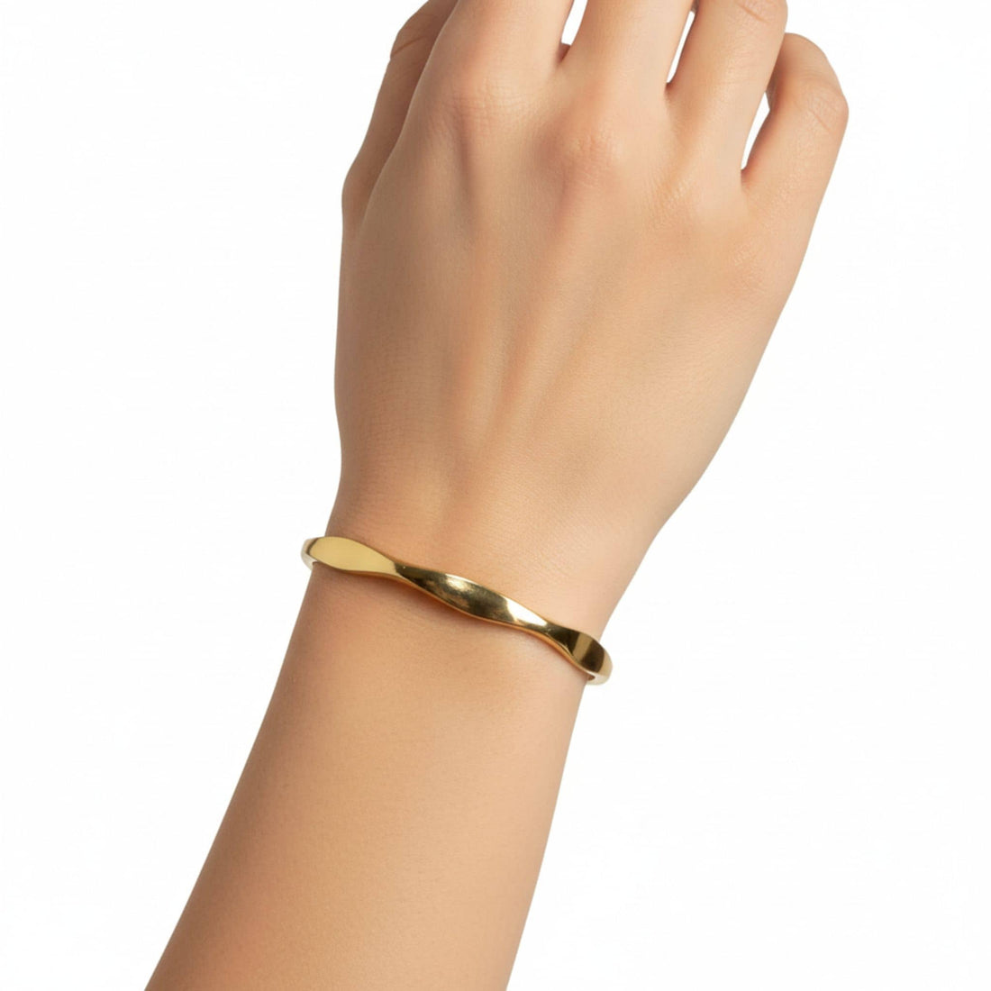 Judi Wavy Cuff Bracelet for Women