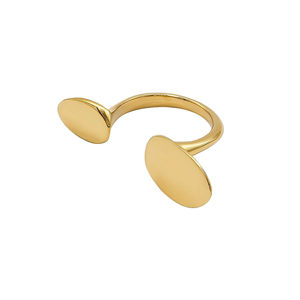 Double Oval Open Ring | Juja - EcoDunia