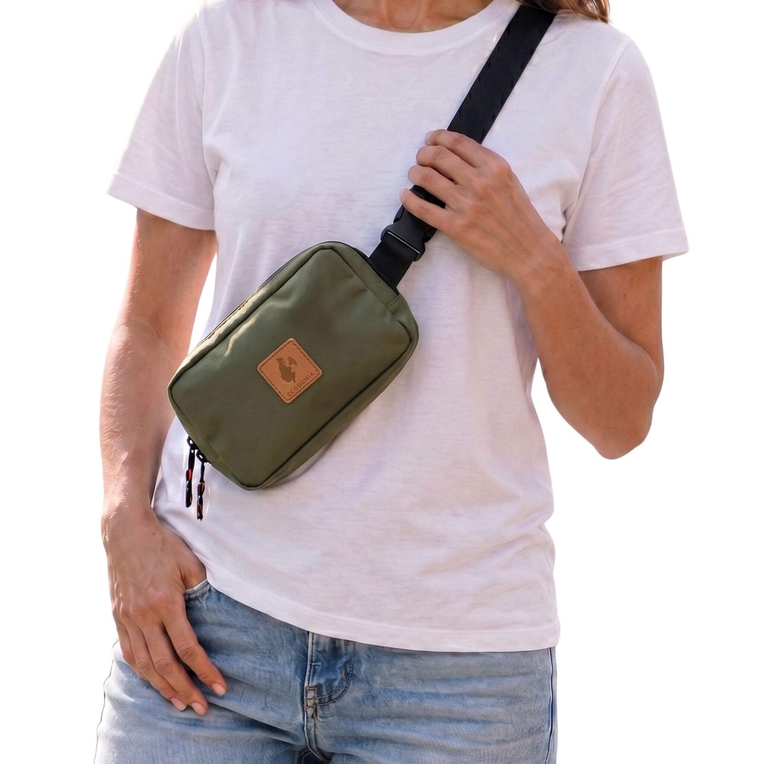Canvas Crossbody Belt Bag Pouch, The Everywhere Belt Bag 