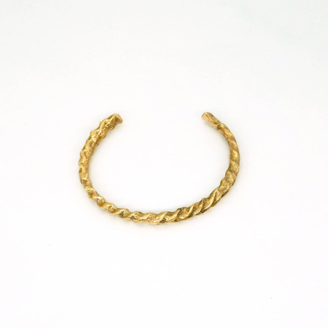 Kamba Brass Rope Cuff Bracelet for men and Women