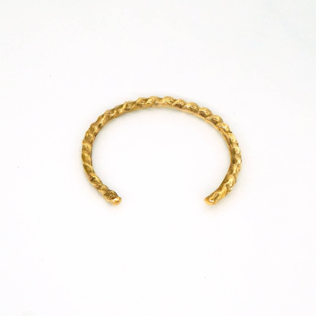 Kamba Brass Rope Cuff Bracelet for men and Women