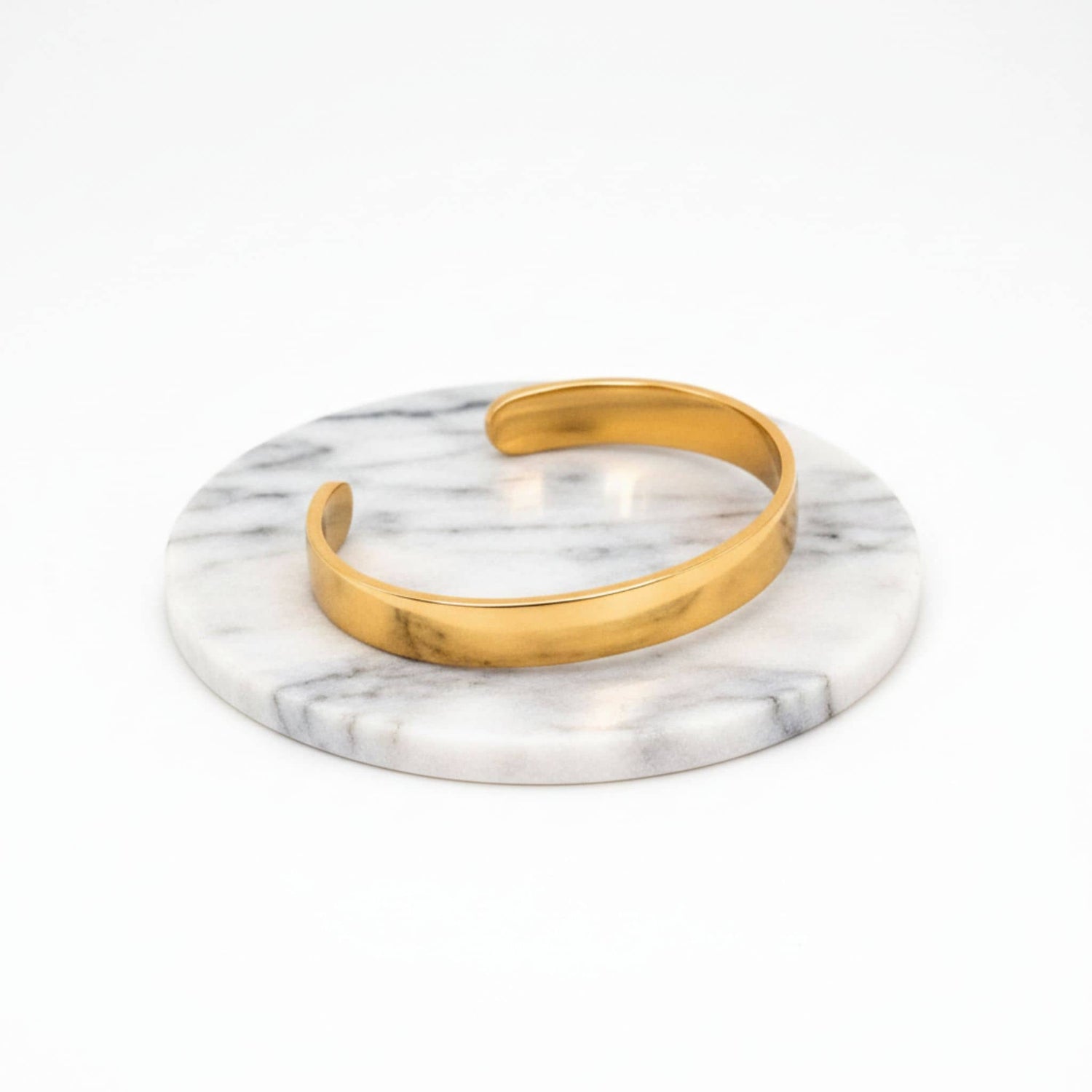 Wide Brass Cuff Bracelet | Kanga