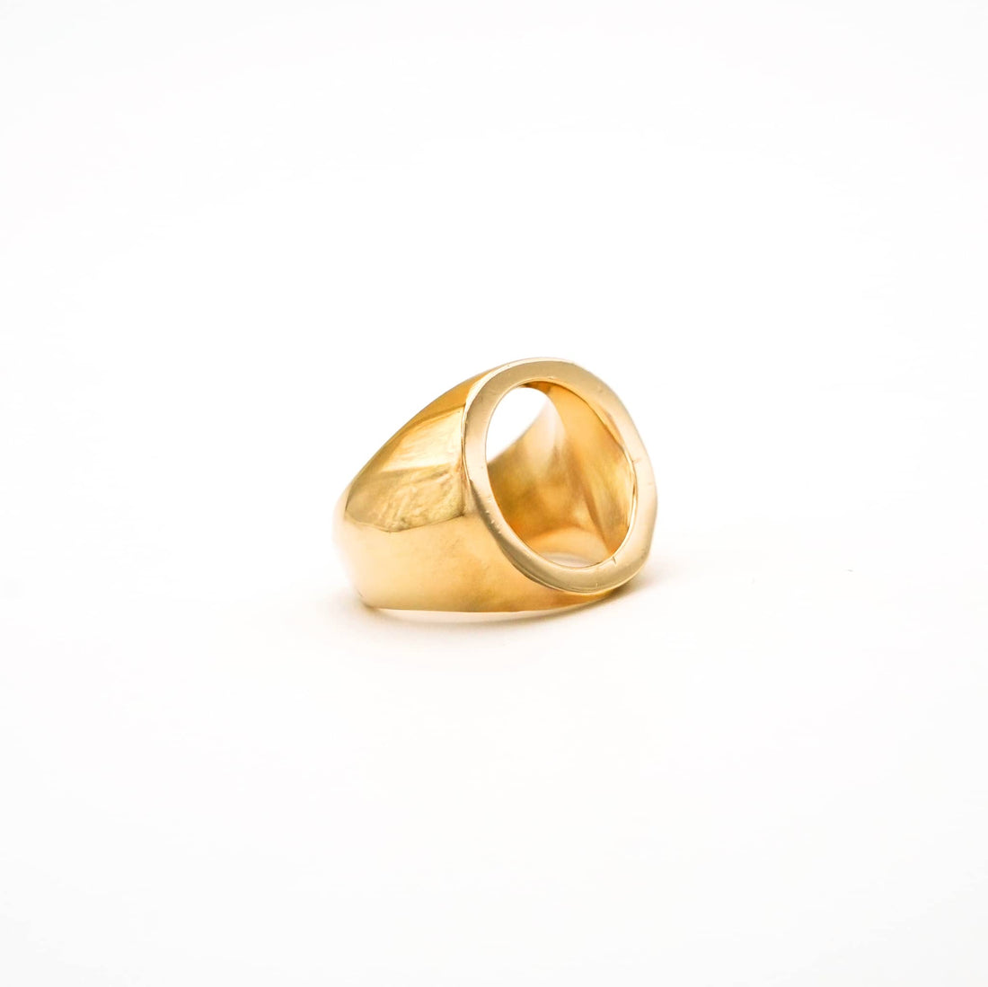 Kasa Signet Hollow Ring