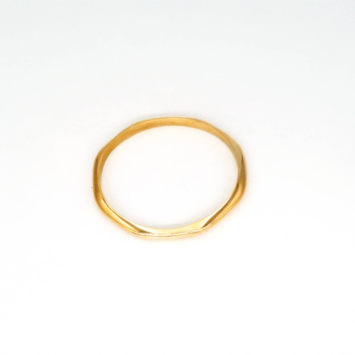 Irregular Wave Brass Bangle | Kente