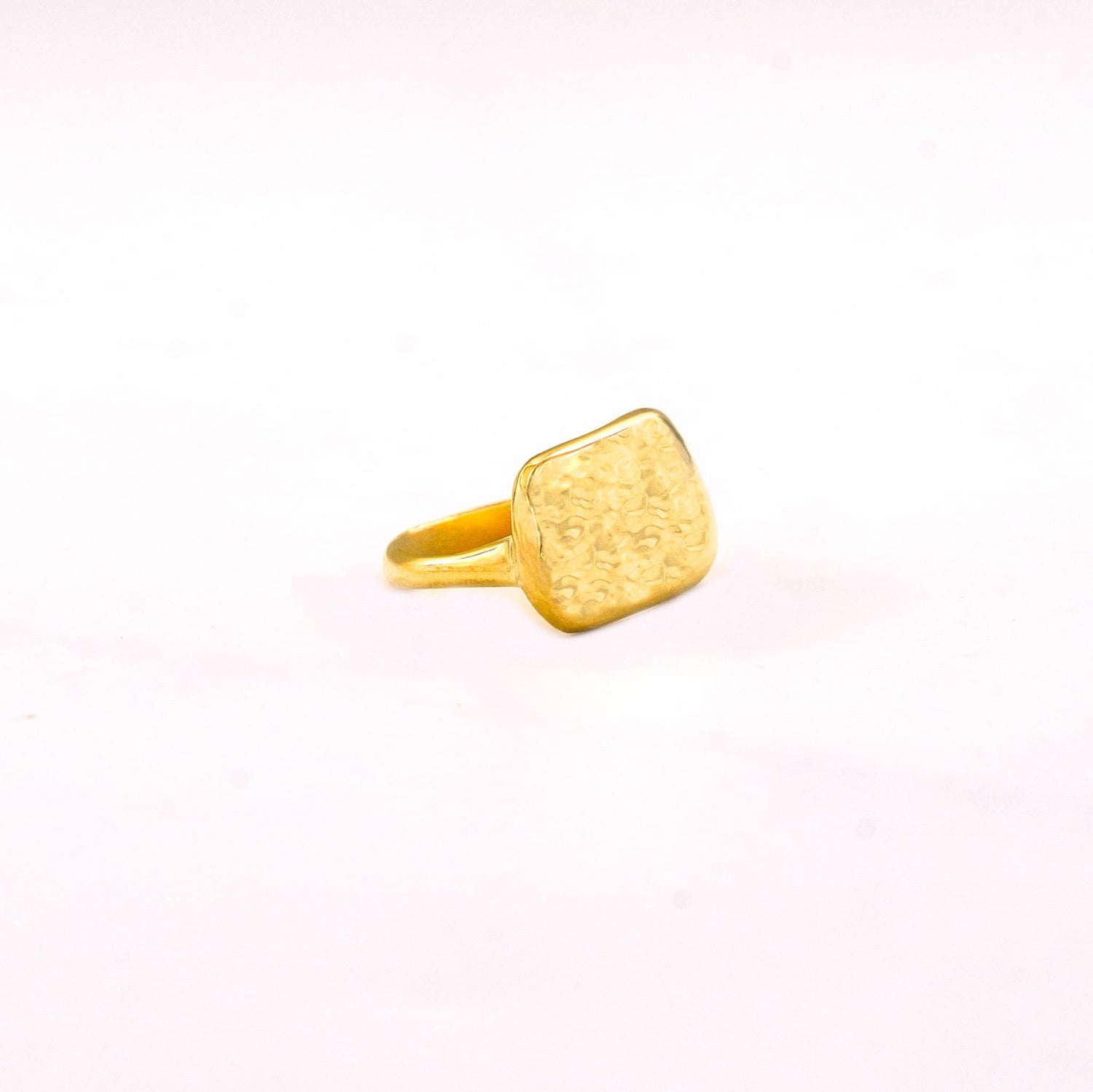 Kio Brass Signet Ring for Women