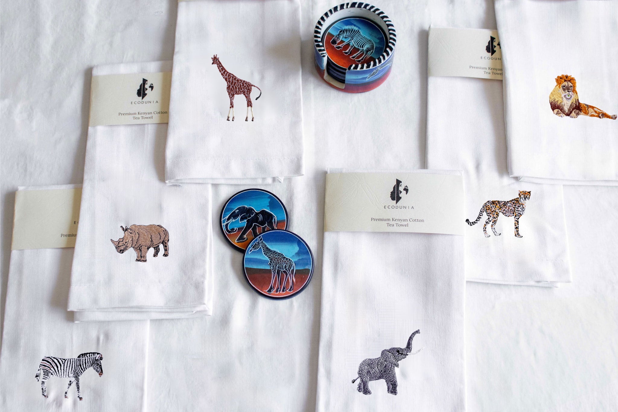 Tea Towels With Animals