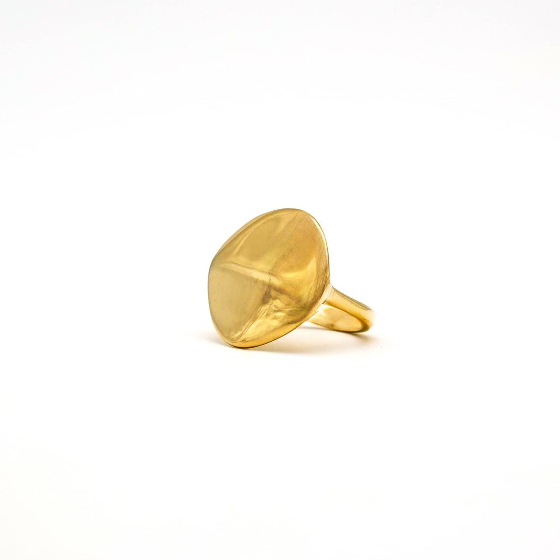 Kivu Brass Cast Ring
