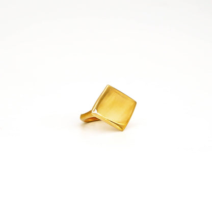 Kuna Puffy Rectangle Ring
