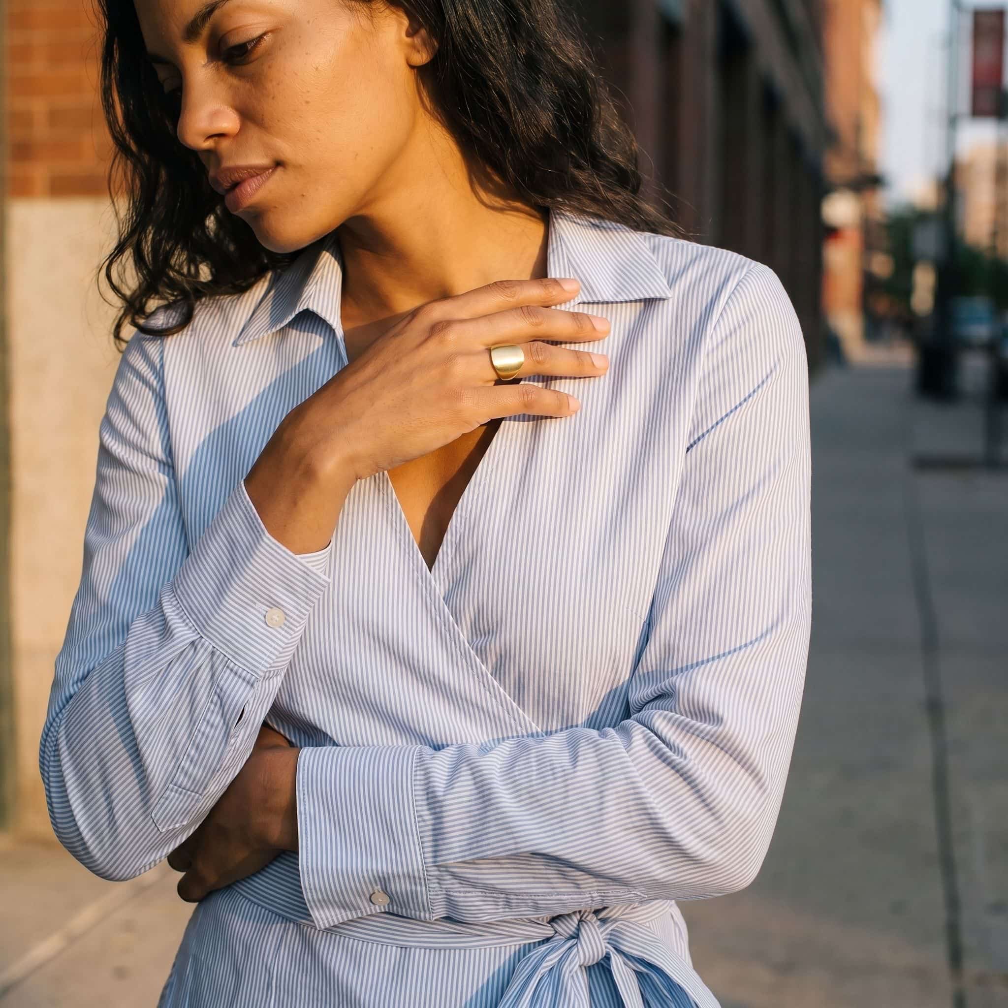 Large Curved-Top Ring | Shada