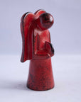 Handmade Soapstone Angels - Red