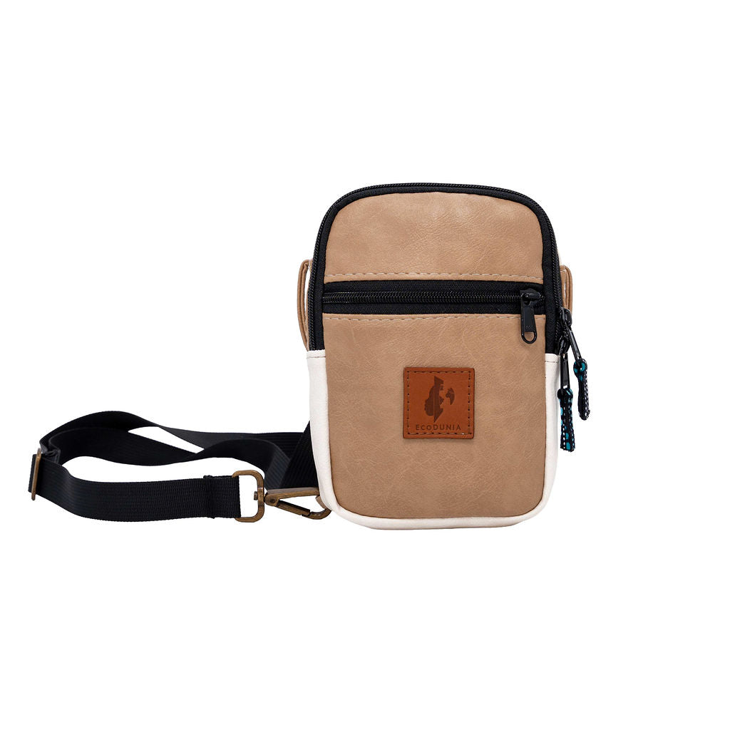 Convertible Vegan Leather Crossbody Sling Bag 1L - EcoDunia | Rozi 