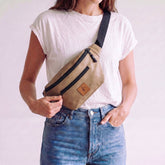 Latte Vegan Crossbody Fanny Pack 