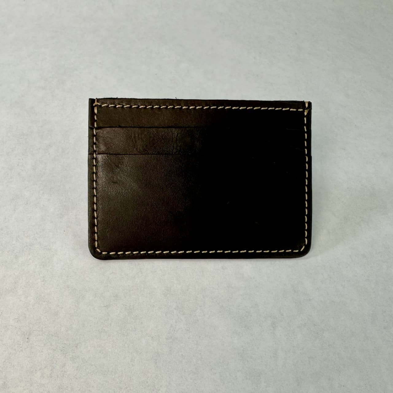 Leather Card Holders- Blue