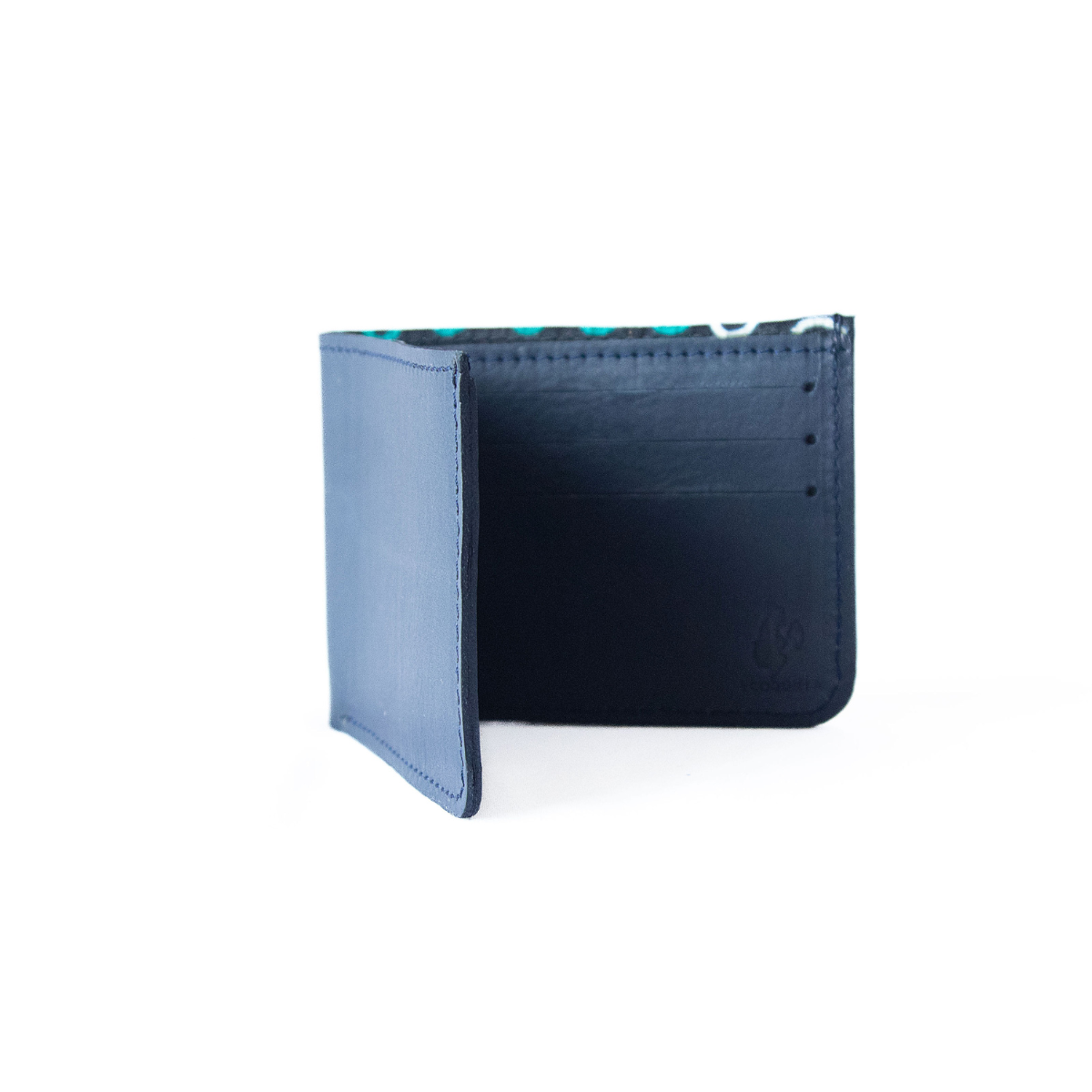 Slim Leather Wallet - Unisex Bifold Minimalist Wallet 