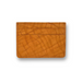 Patterned Leather Card Holder - Tan "Ndovu"