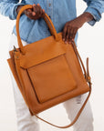 Nakuru Leather  Bag- Tan leather