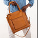 Nakuru Leather  Bag- Tan leather