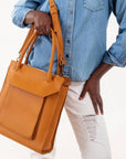 Nakuru Leather  Bag- Tan leather