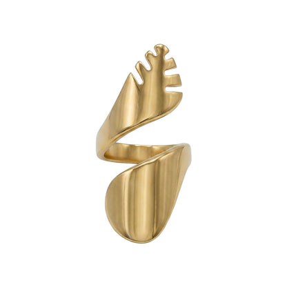 Wrap Statement Brass Ring | Lengo - EcoDunia