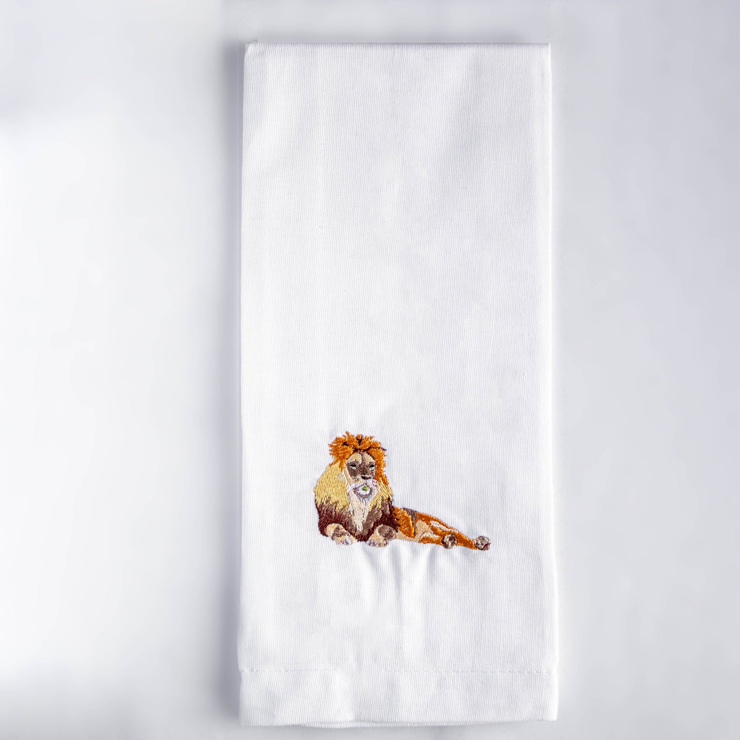 Animal Tea Towels, Beautiful Tea Towels for Every Kitchen - Lion