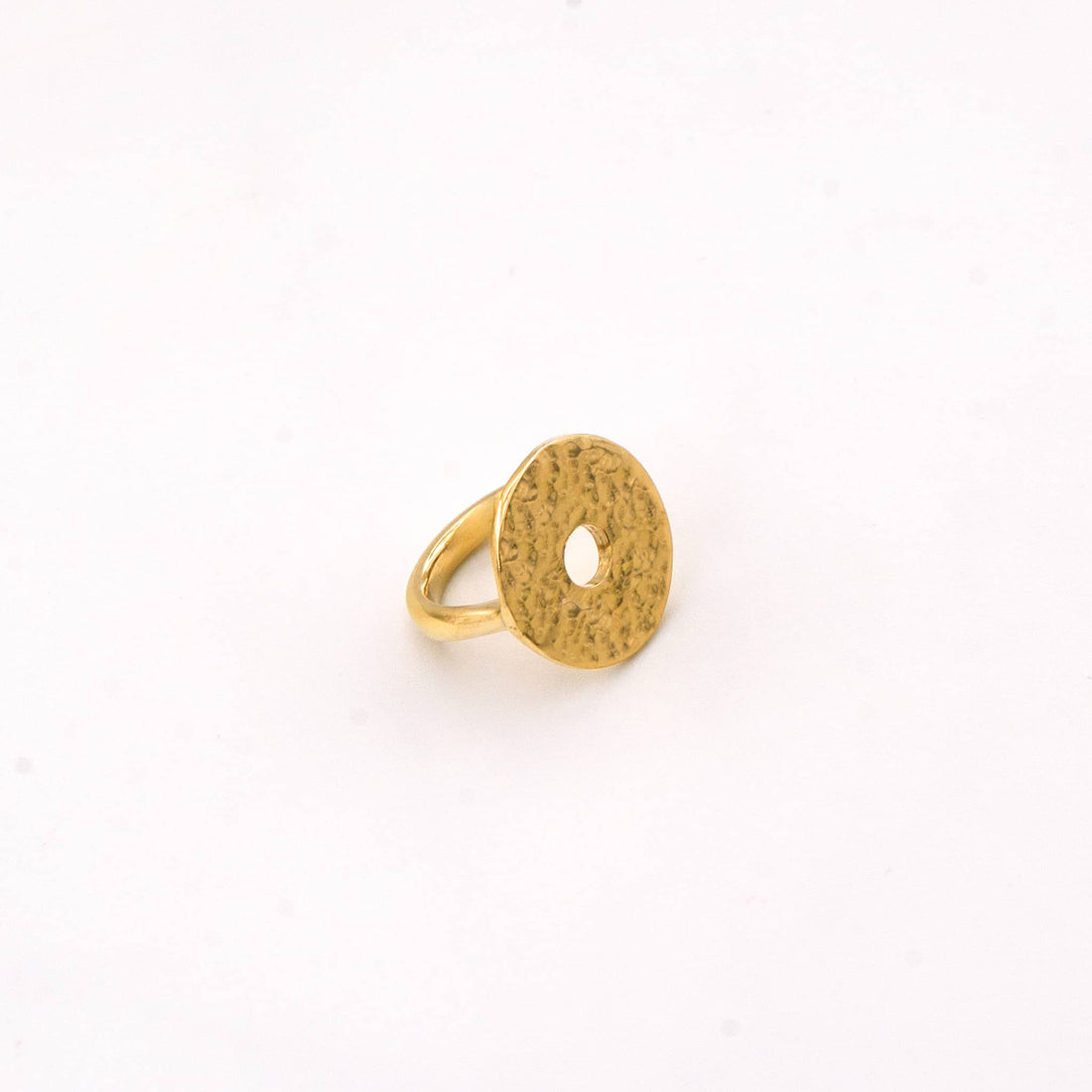 Macho Brass Cocktail Ring for Women