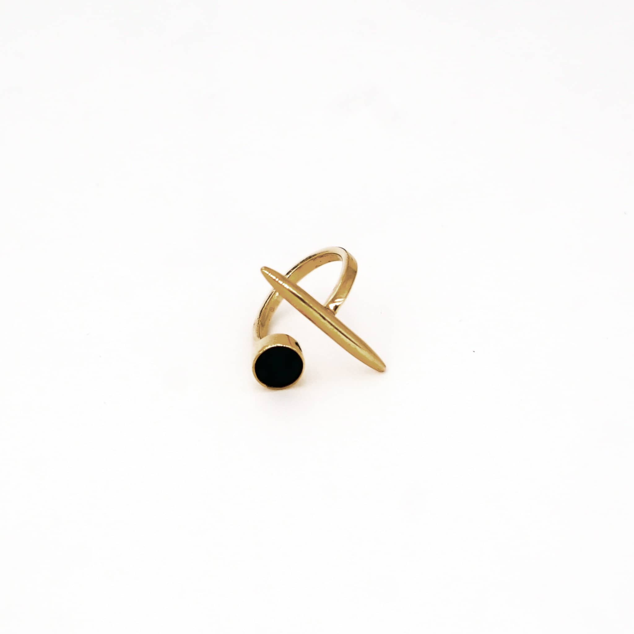 Mali Inlay Adjustable Ring