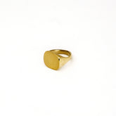 Mamba Square Shaped Siget Ring for Men and Women