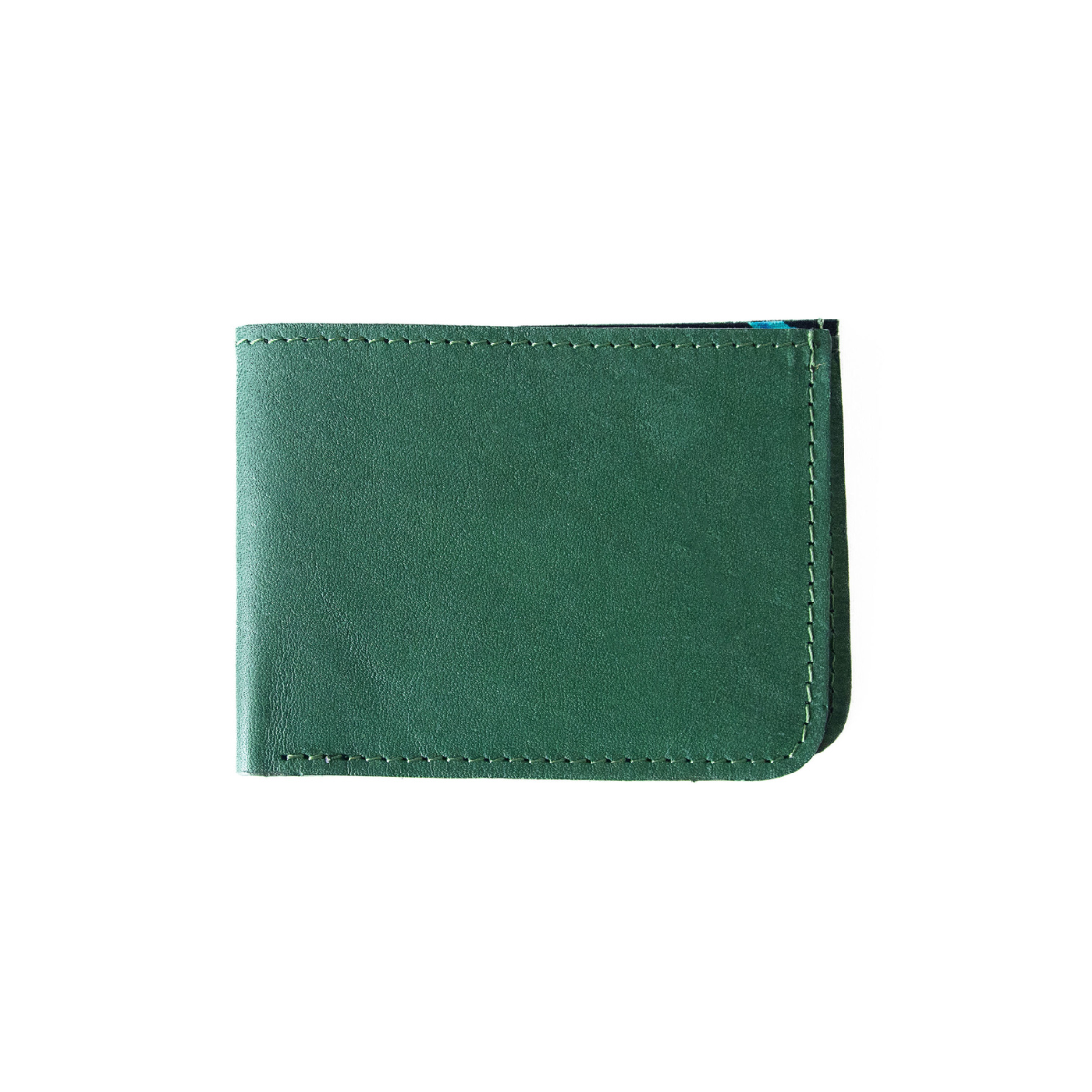 Slim Leather Wallet - Unisex Bifold Minimalist Wallet 