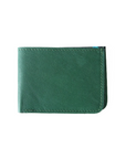 Leather Bifold Slim Wallet- Green