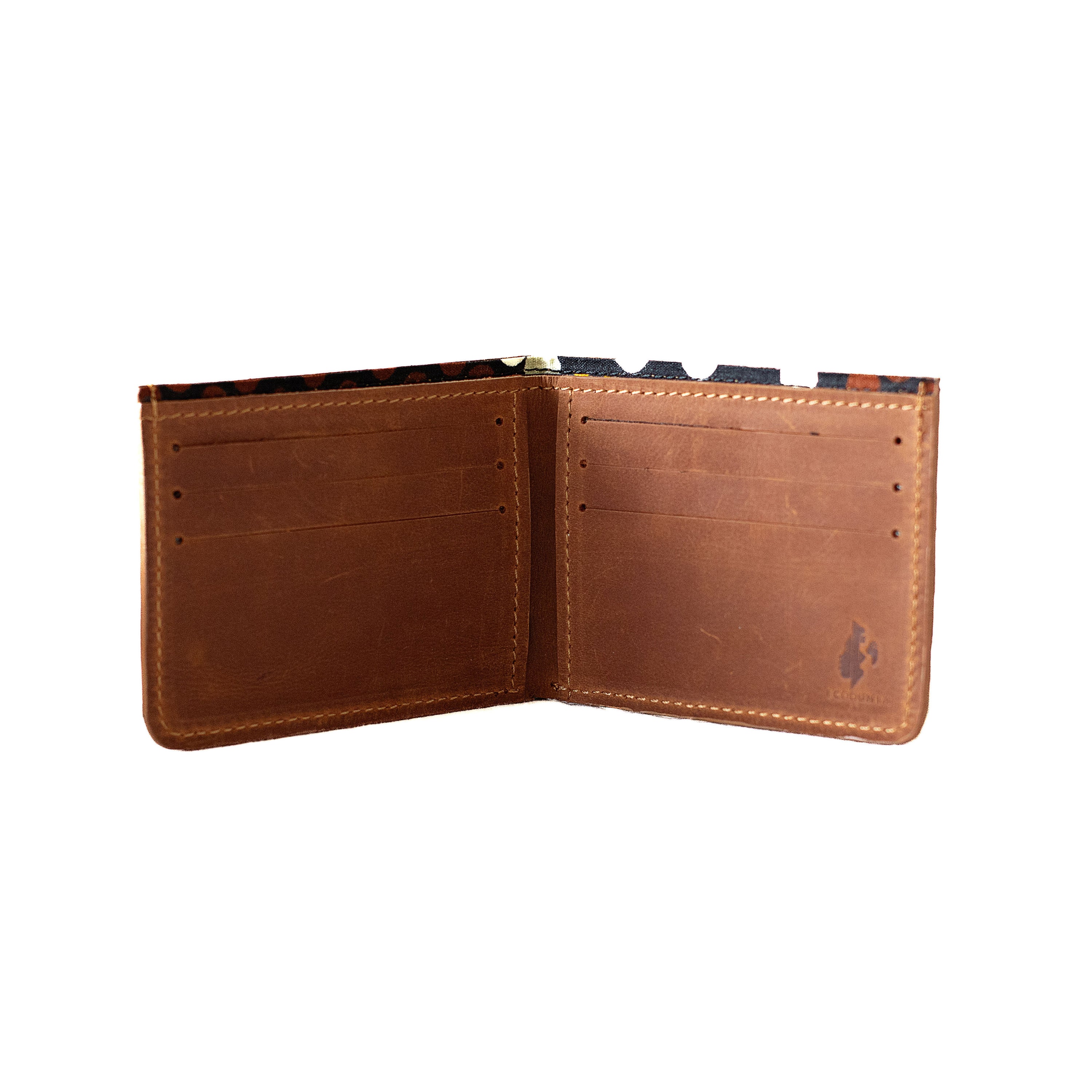 Slim Leather Wallet - Unisex Bifold Minimalist Wallet 