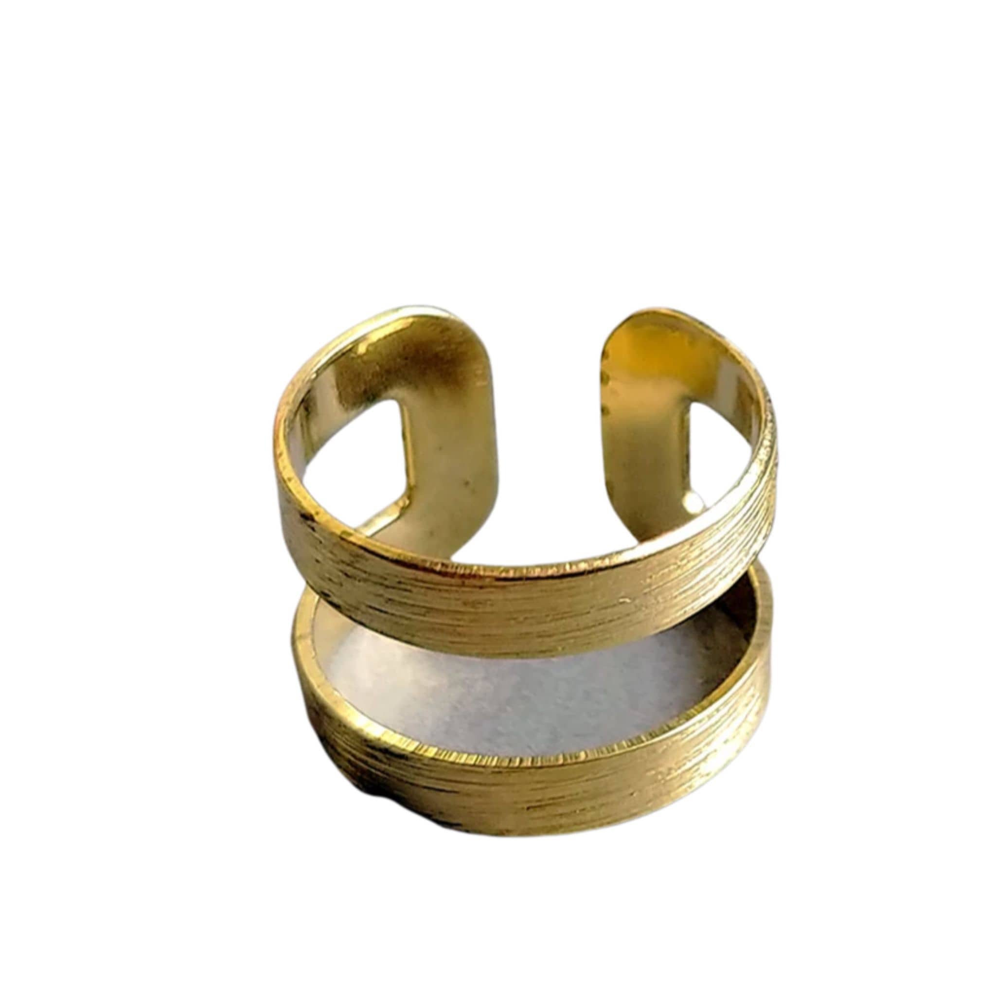 Mia Adjustable Open Band Ring