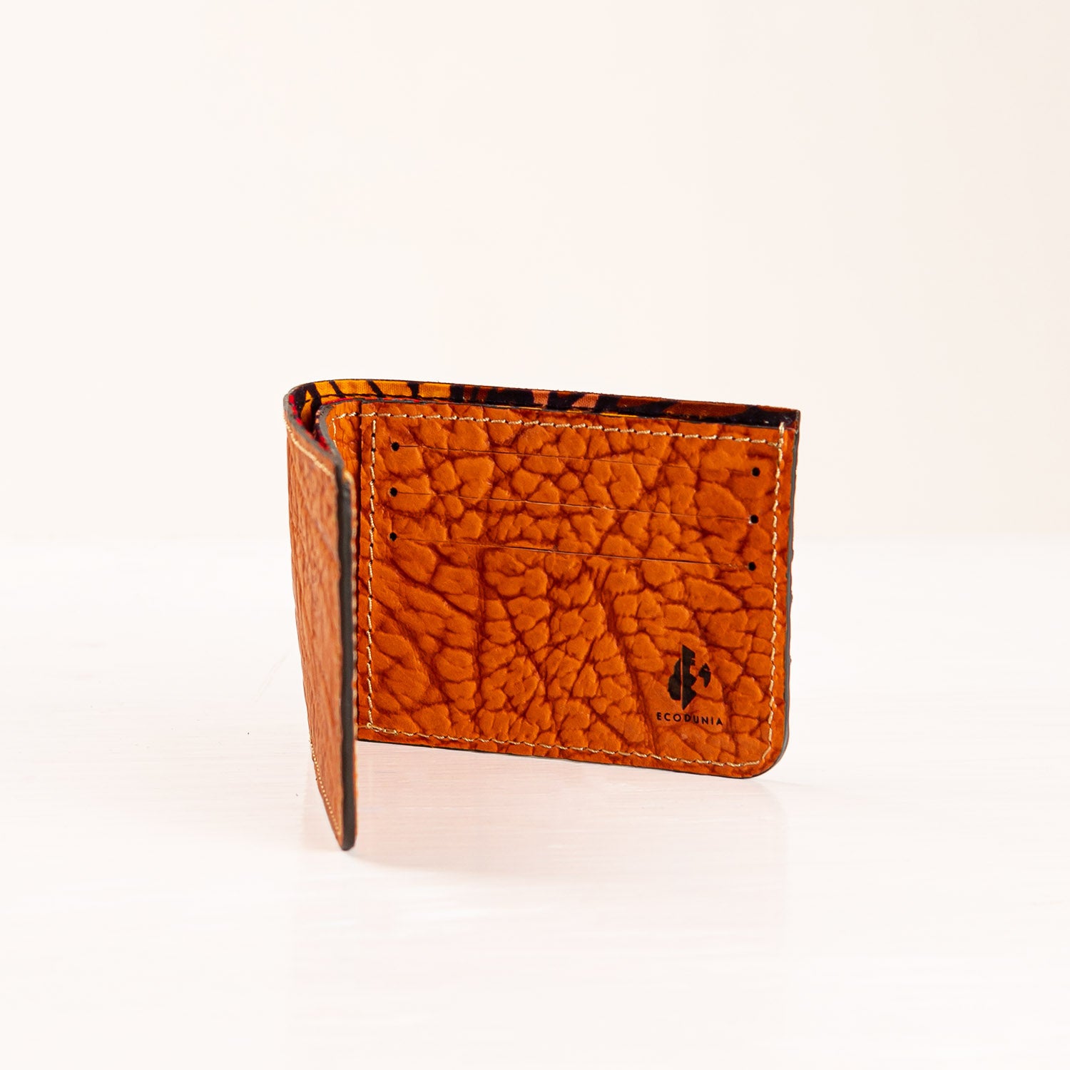 Slim Leather Wallet - Unisex Bifold Minimalist Wallet 