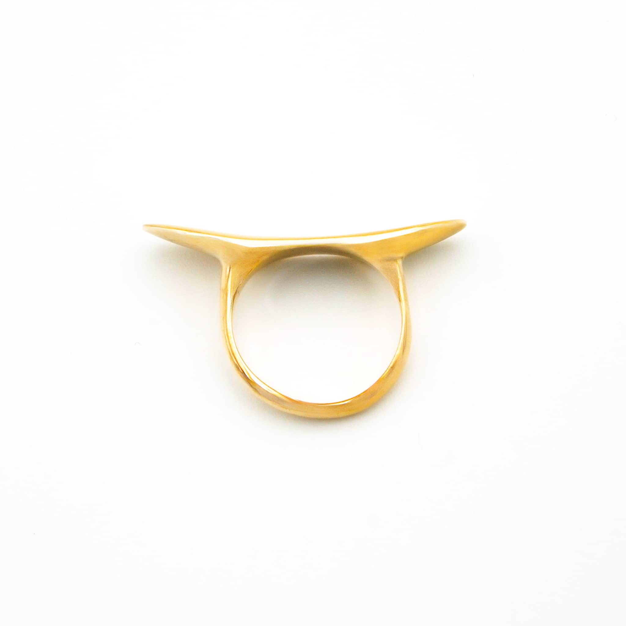 Curved Disc Ring | Benin