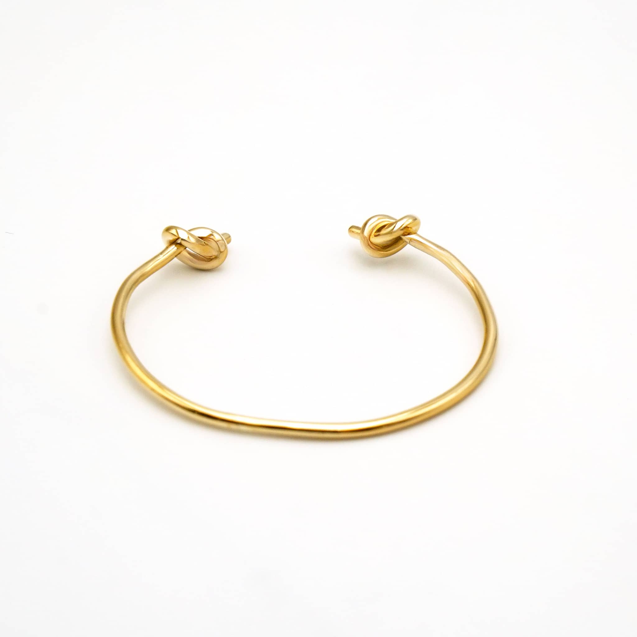 Double Knot Brass Cuff Bracelet | Mji - EcoDunia