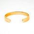 Smooth Wide Brass Cuff Bracelet | Kanga - EcoDunia