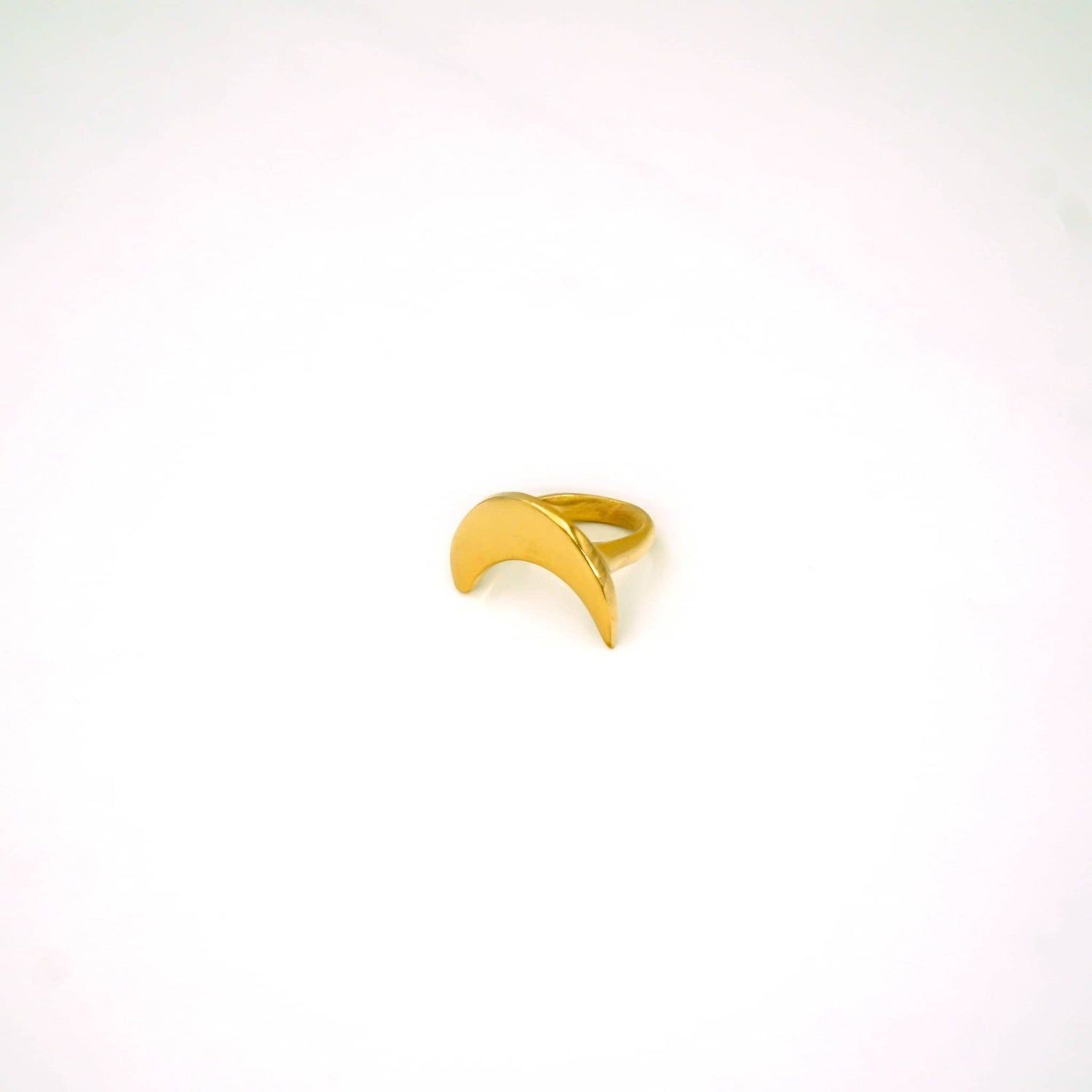 Mwenzi Crescent Moon Ring