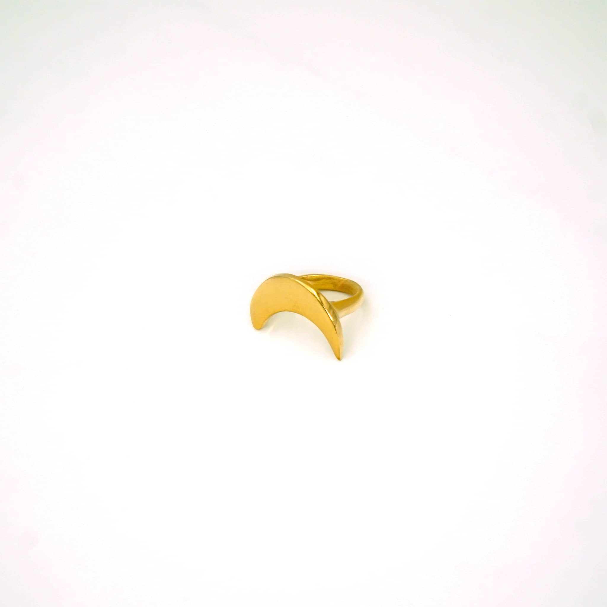 Mwenzi Crescent Moon Ring